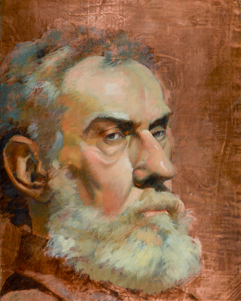 portrait of a man with a beard